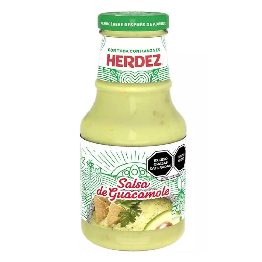 Salsa de Guacamole Herdez 240 g