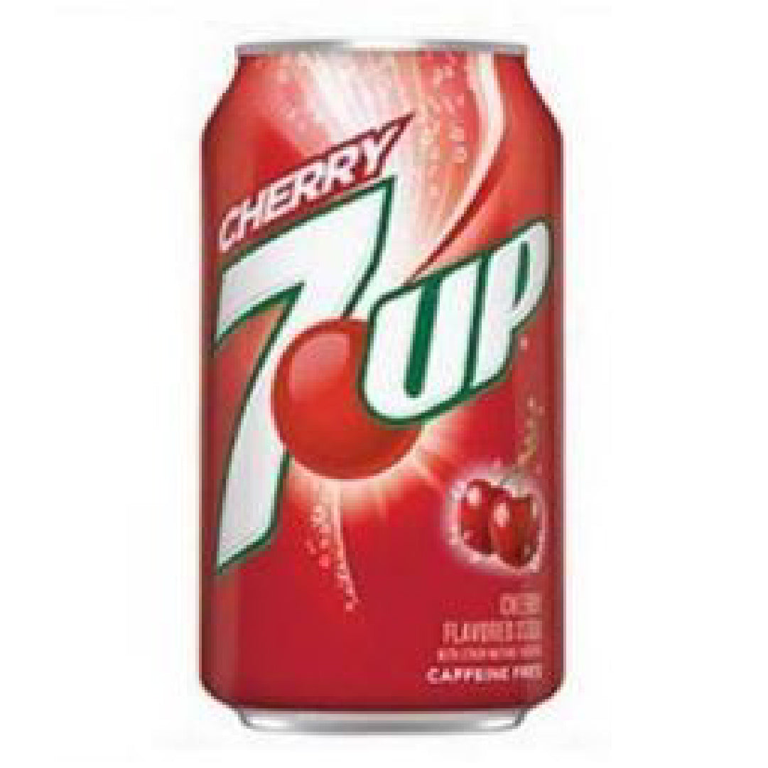 Bebida Cherry Lata 7Up 355 ml