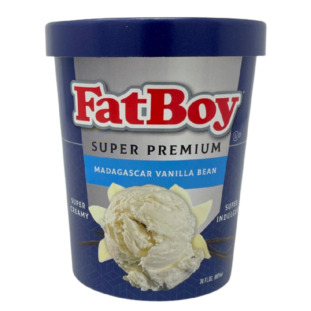 Helado Vainilla Madagascar FatBoy 887 ml