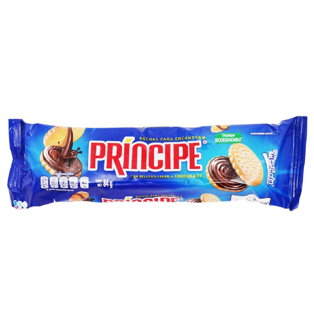 Galletas Príncipe Chocolate Marinela 84 g