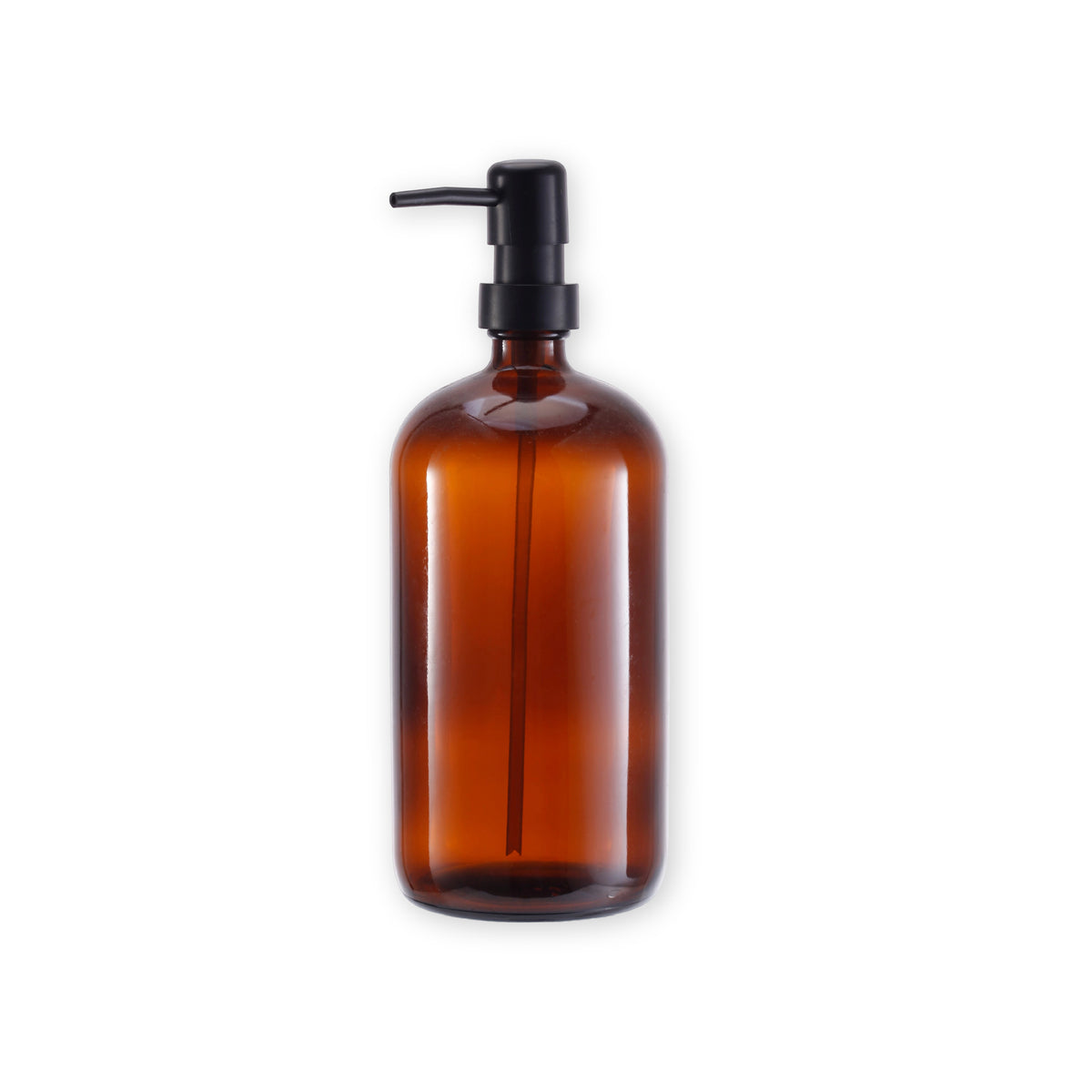 Dispensador de Vidrio Ámbar Transparente 1000 ml Home Logics 1 un