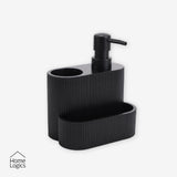 Dispensador de Jabón para Cocina con Base Negro Home Logics 1 un