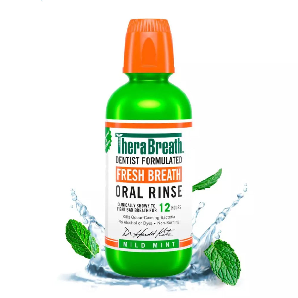 Enjuague Bucal Mild Mint Therabreath 473 ml