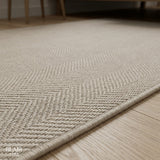 Alfombra Lavable Beige 80 x 120 cm Blair Home 1 un