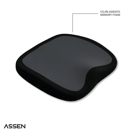 Cojín Asiento Ergonómico Memory Foam Assen 1 un