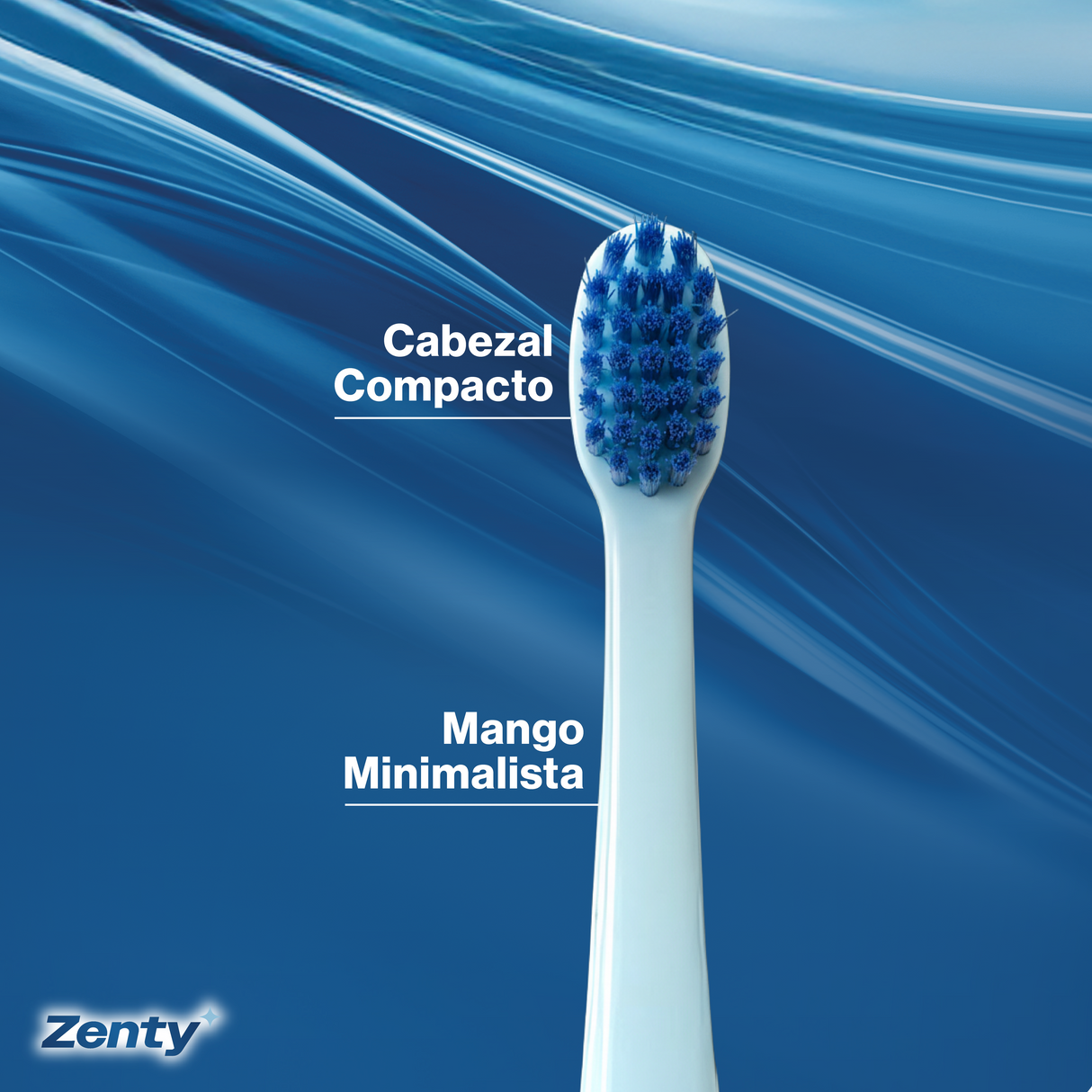 Pack 4 un. Cepillo de Dientes Zenty Advanced Ultra-Soft 1 un