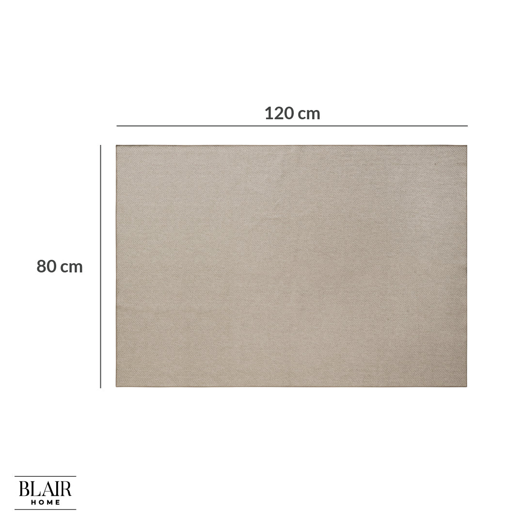 Alfombra Lavable Beige 80 x 120 cm Blair Home 1 un