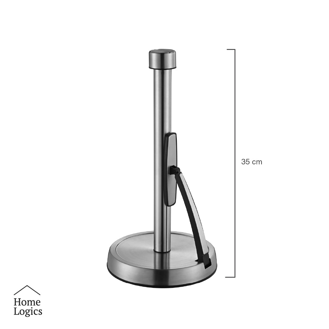 Porta Rollo de Papel Cocina De Acero Inoxidable Home Logics 1 un