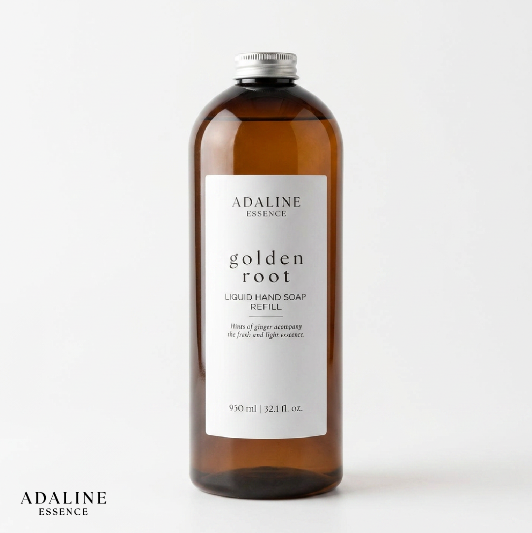 Jabón Líquido Recarga Golden Root Adaline Essence 950 ml