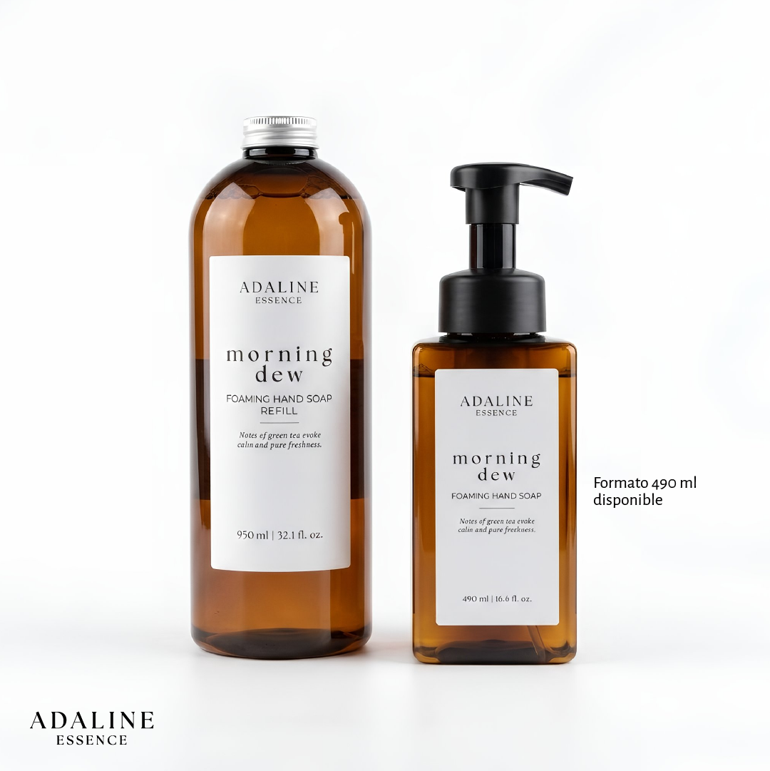 Jabón Espuma Recarga Morning Dew Adaline Essence 950 ml