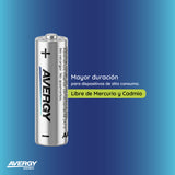Pilas AA Alcalinas Premium Pack 12 Unidades Avergy 1 un