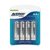 Pilas AA Alcalinas Premium Pack 4 Unidades Avergy 1 un