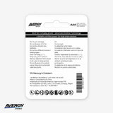Pilas AAA Alcalinas Premium Pack 4 Unidades Avergy 1 un