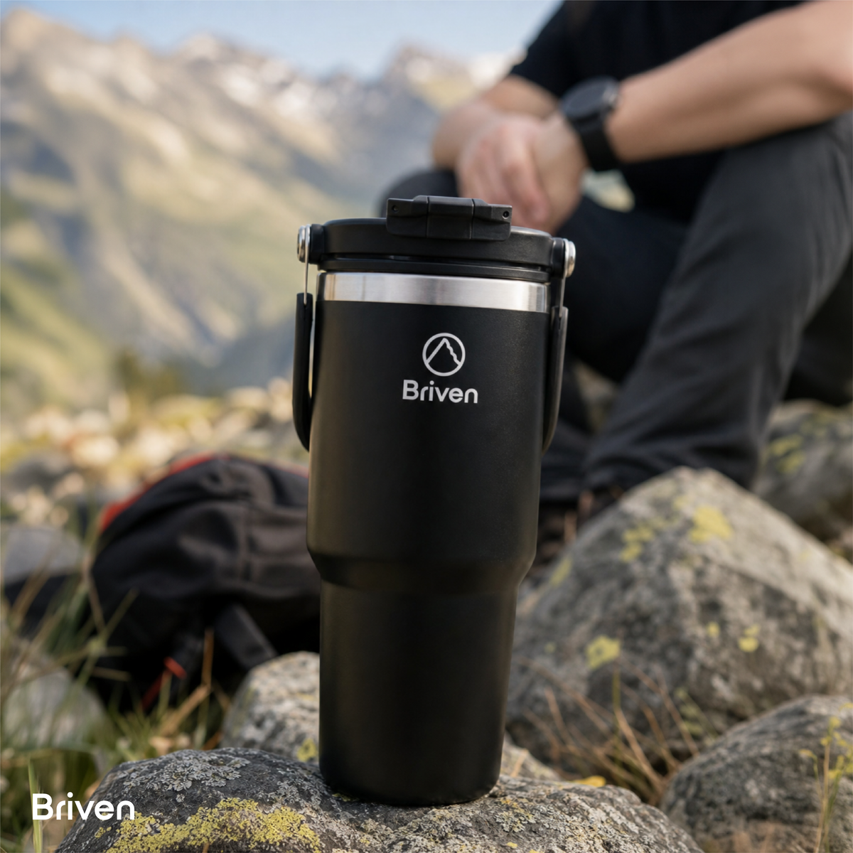 Botella Tumbler 900 ml Black Briven 1 un