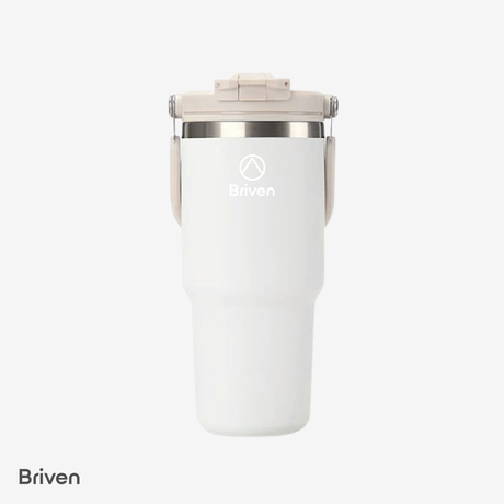 Botella Tumbler 900 ml Beige Briven 1 un