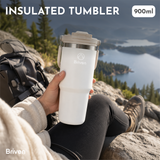 Botella Tumbler 900 ml Beige Briven 1 un