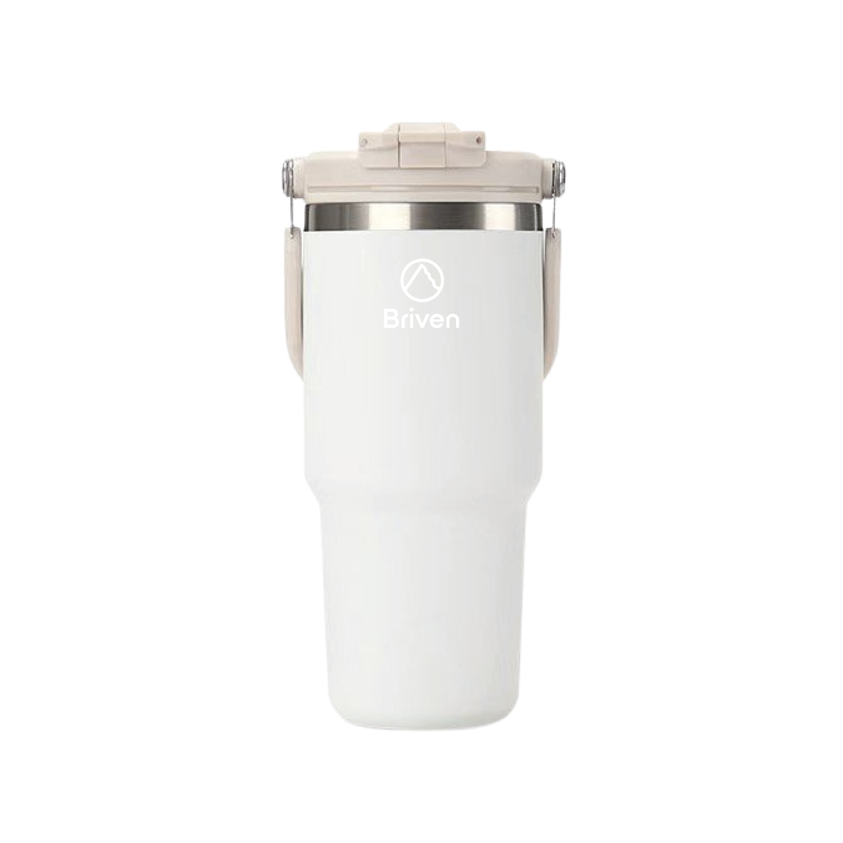 Botella Tumbler 900 ml Beige Briven 1 un