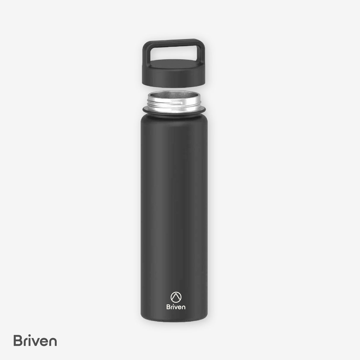 Botella Térmica 750 ml Negro Briven 1 un