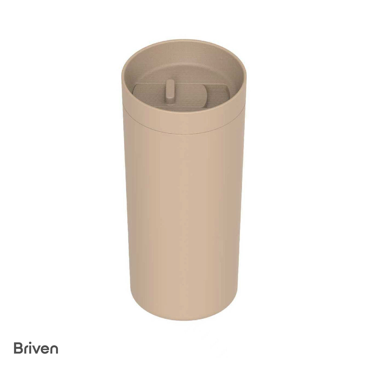 Mug Térmico 400 ml Beige Briven 1 un