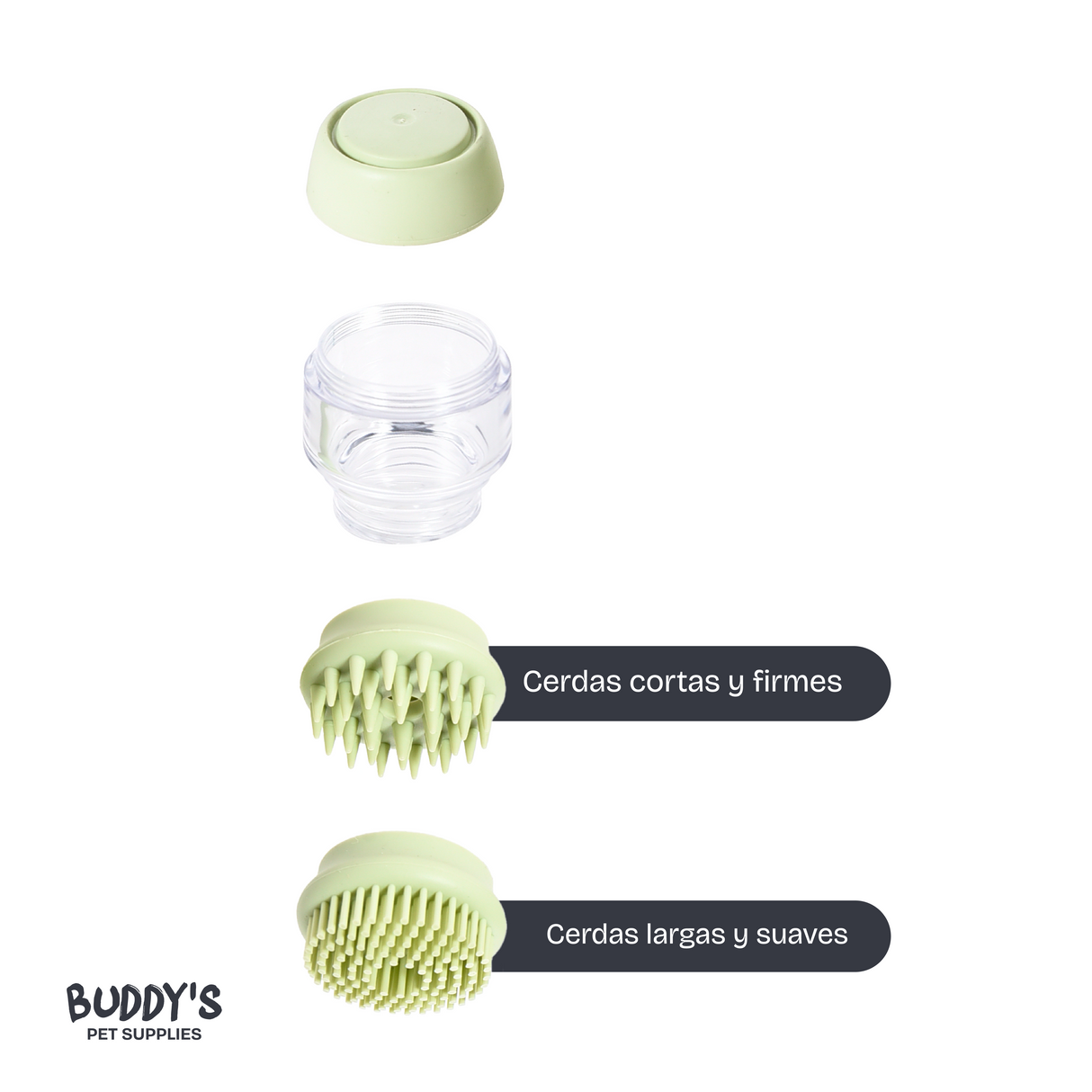 Cepillo Baño con Dispensador para Mascotas Buddy´s Pet Supplies 1 un
