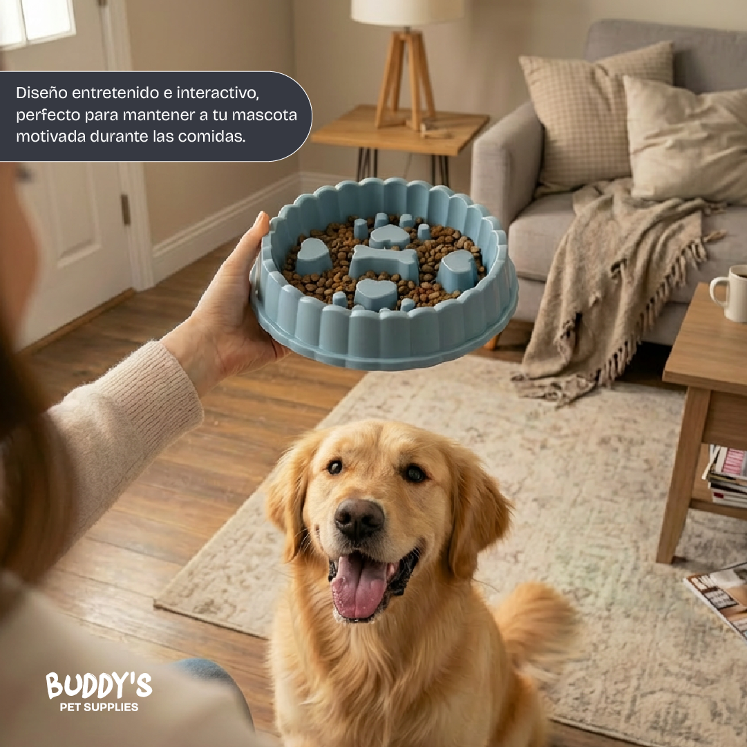 Plato Anti Ansiedad para Mascotas Buddy´s Pet Supplies 1 un