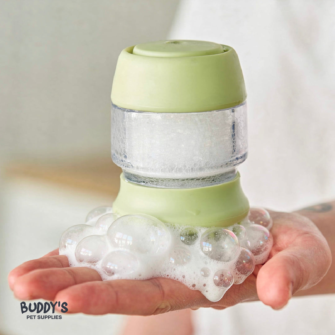 Cepillo Baño con Dispensador para Mascotas Buddy´s Pet Supplies 1 un