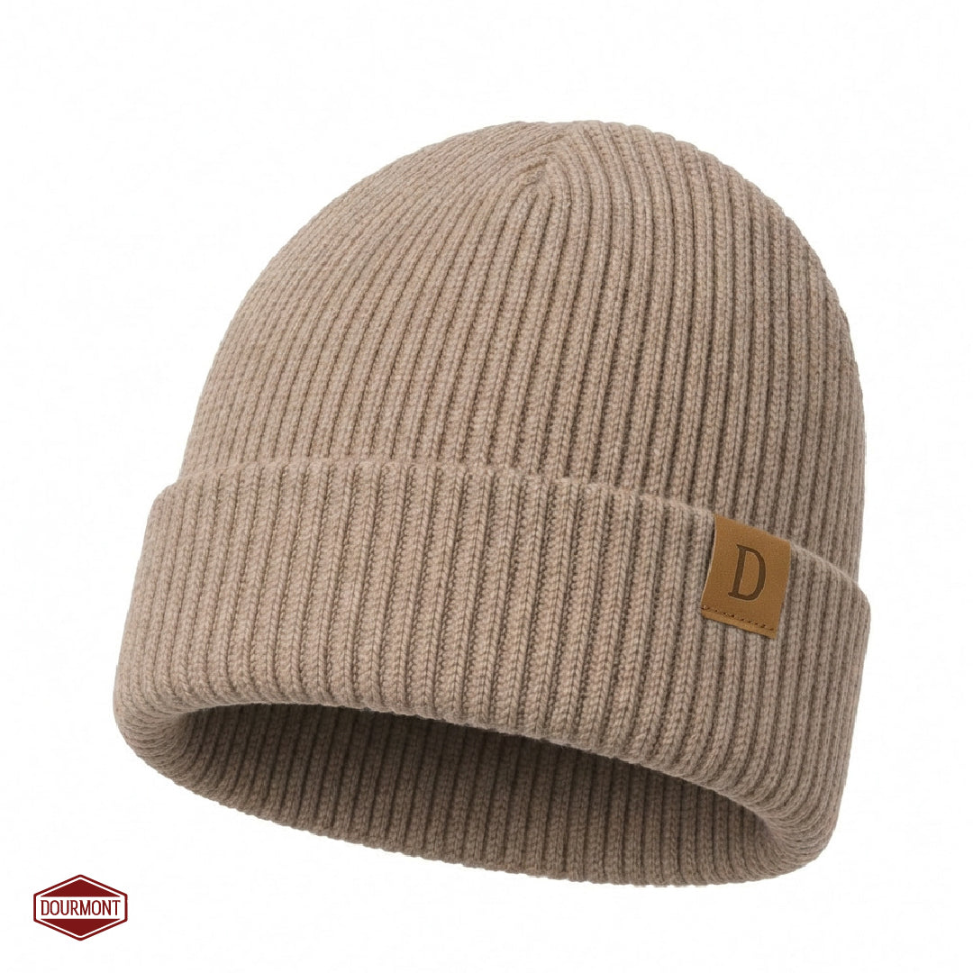 Gorro Beanie Dourmont 100% Lana Merino Dune 1 un