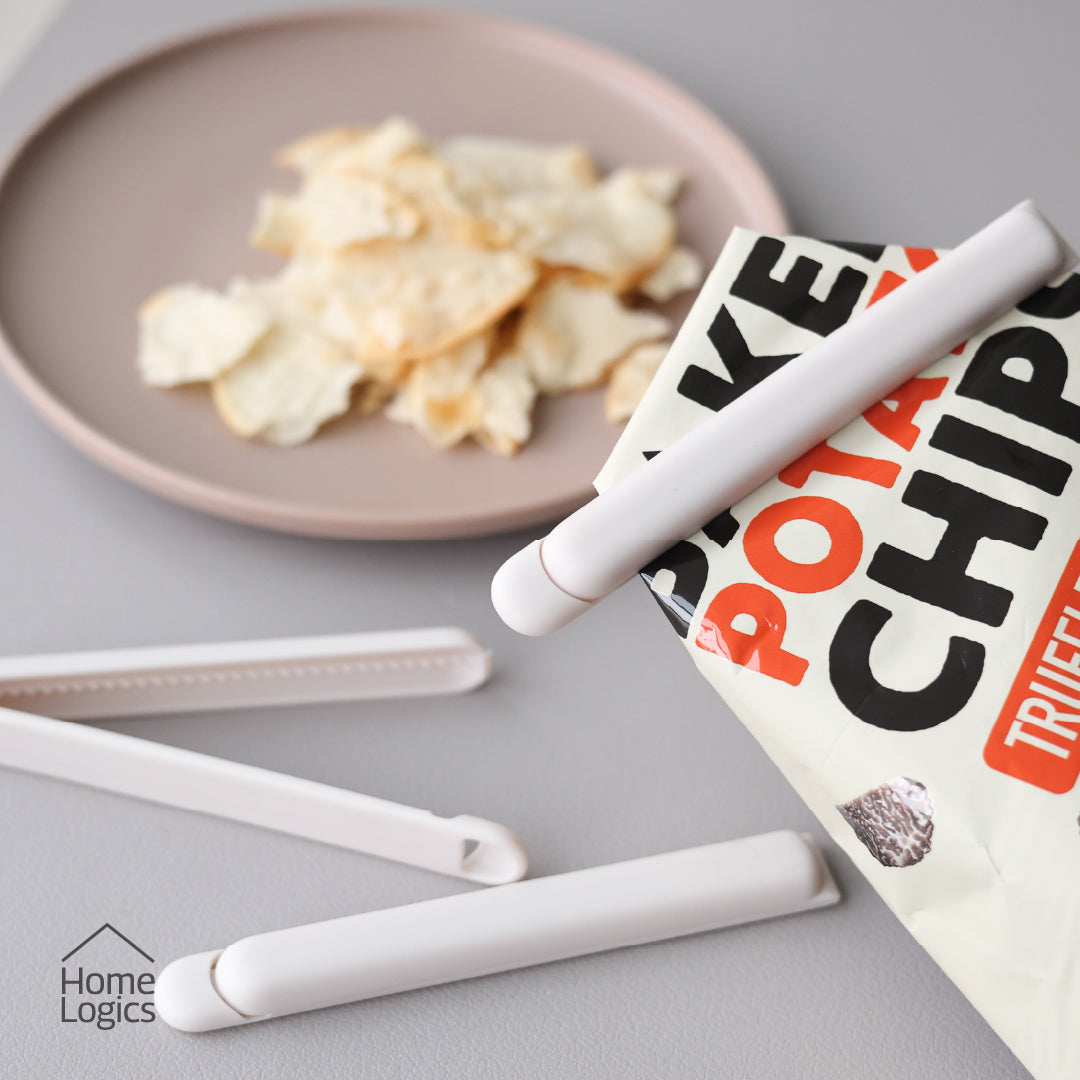 Set 6 Clips para Bolsas Home Logics 1 un