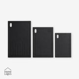 Set 3 Tablas de Cortar Home Logics Charcoal 3 un 1 un