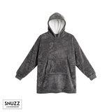 Poleron Manta Sherpa Gris Snuzz Loungewear 1 un