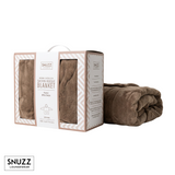 Poleron Manta Sherpa Café Snuzz Loungewear 1 un