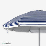 Quitasol de Playa Gray Stripes 2.4m Sunseeker 1 un