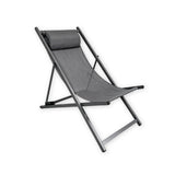Silla Reposera Playa Plegable Grey Sunseeker 1 un