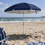 Quitasol de Playa Dark Blue 2.4m Sunseeker 1 un