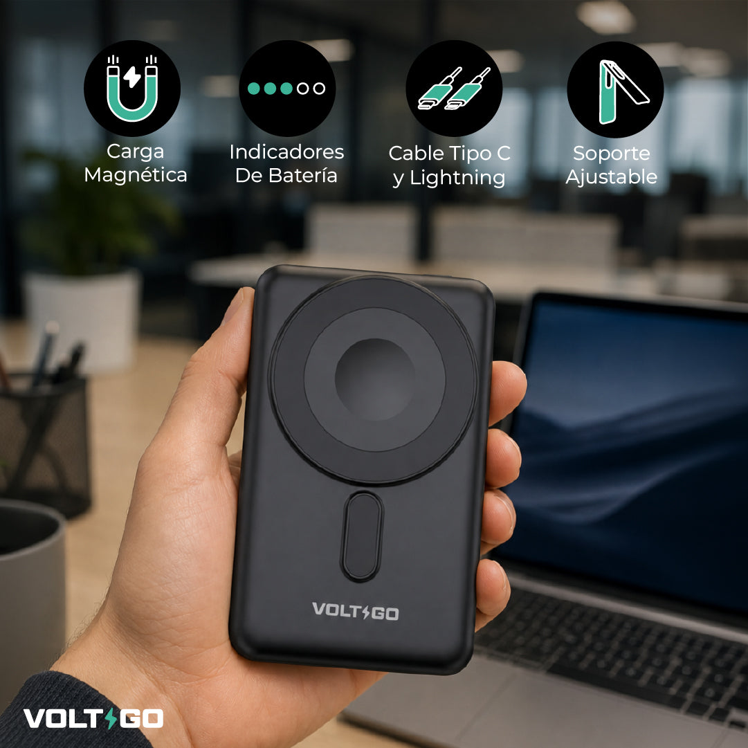 Cargador Portátil Powerbank 10000 mAh VoltGo 1 un