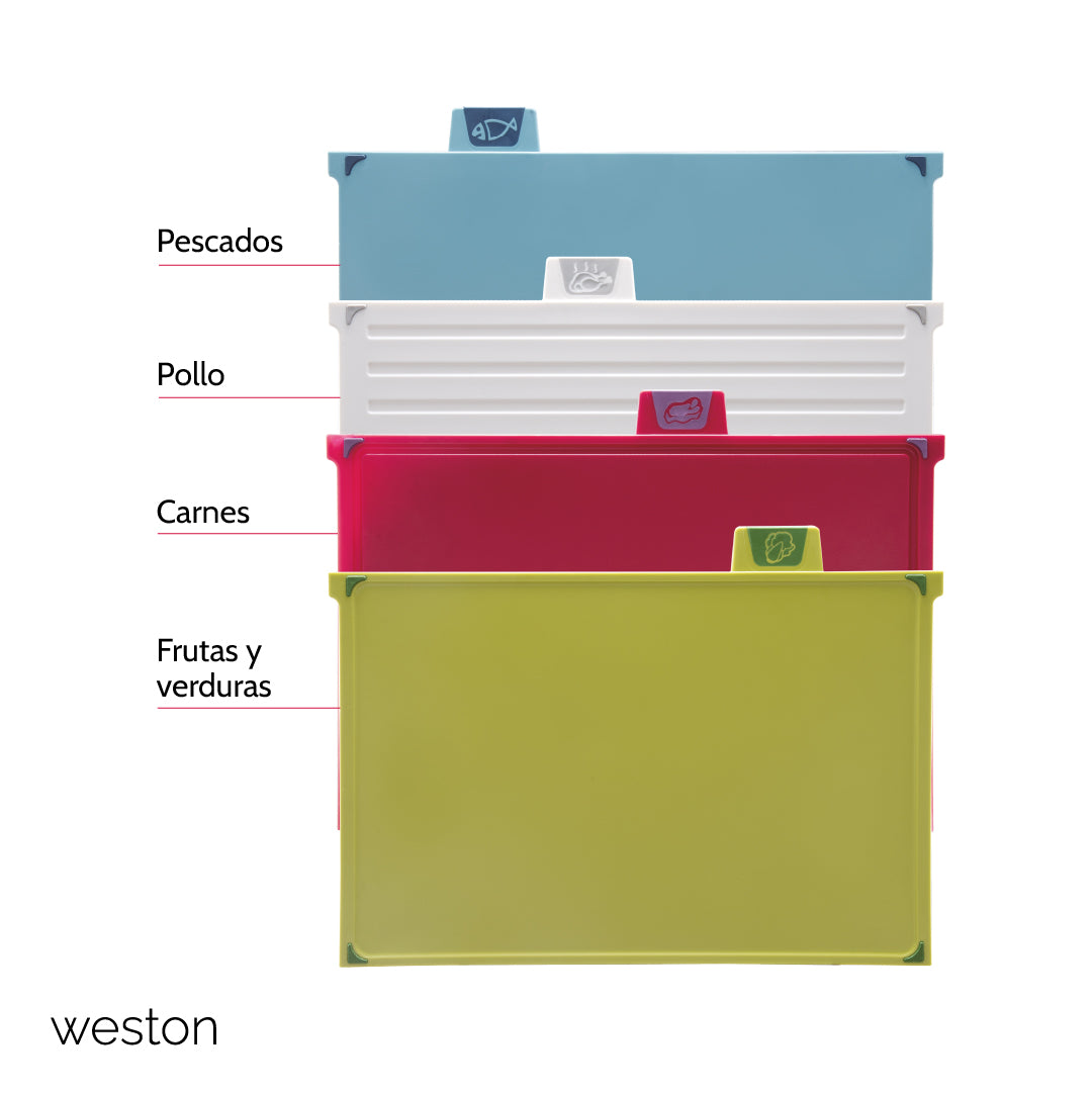 Organizador para Cuchillos con Tablas de Picar Weston 1 un