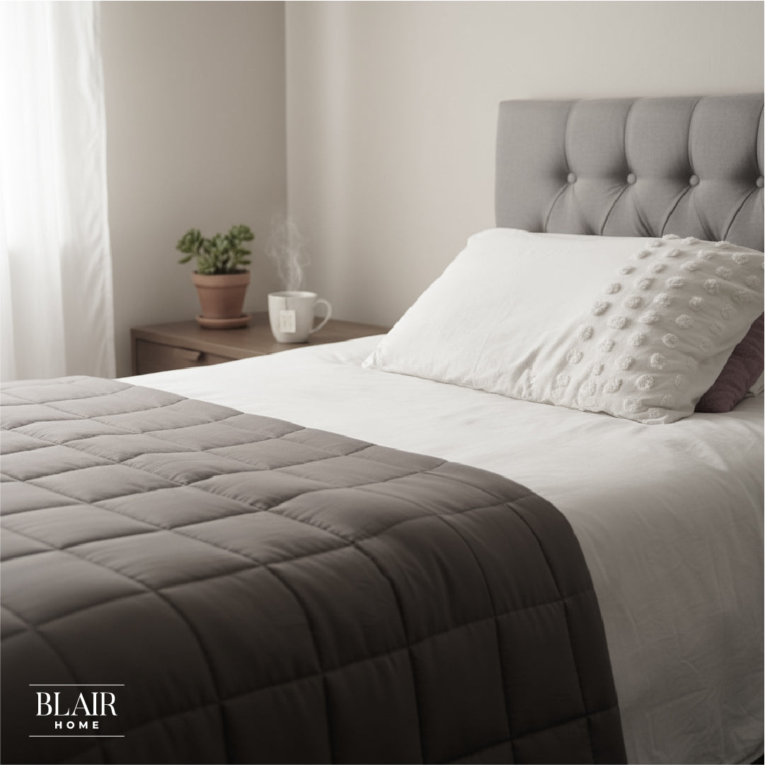 Manta Pesada Gray 220x240 cm 10 kg Blair Home 1 un