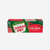 Bebidas Ginger Ale Fruit Splash Lata Canada Dry 12 un x 355 ml
