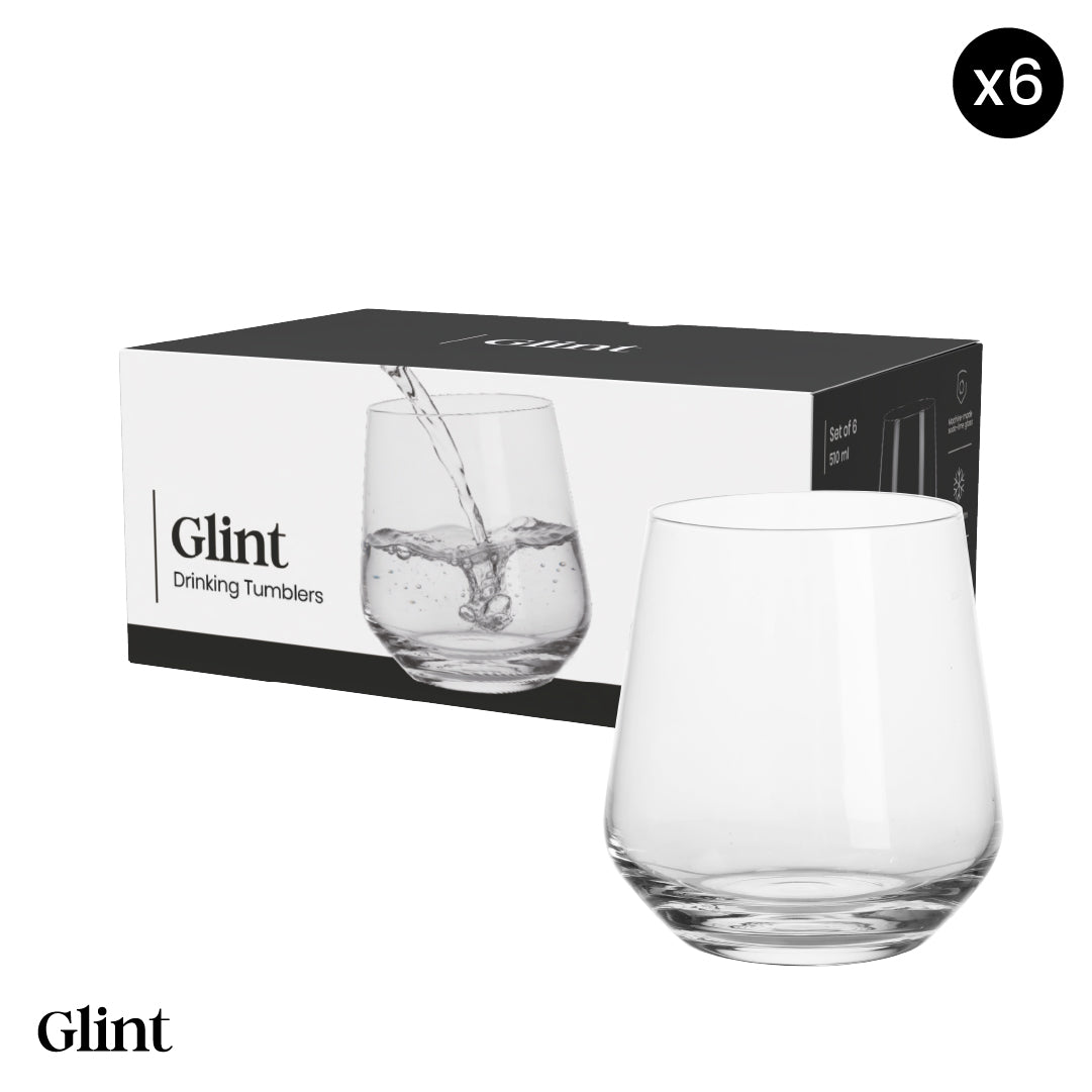 Set 6 vasos cortos- Glint (510 ml)
