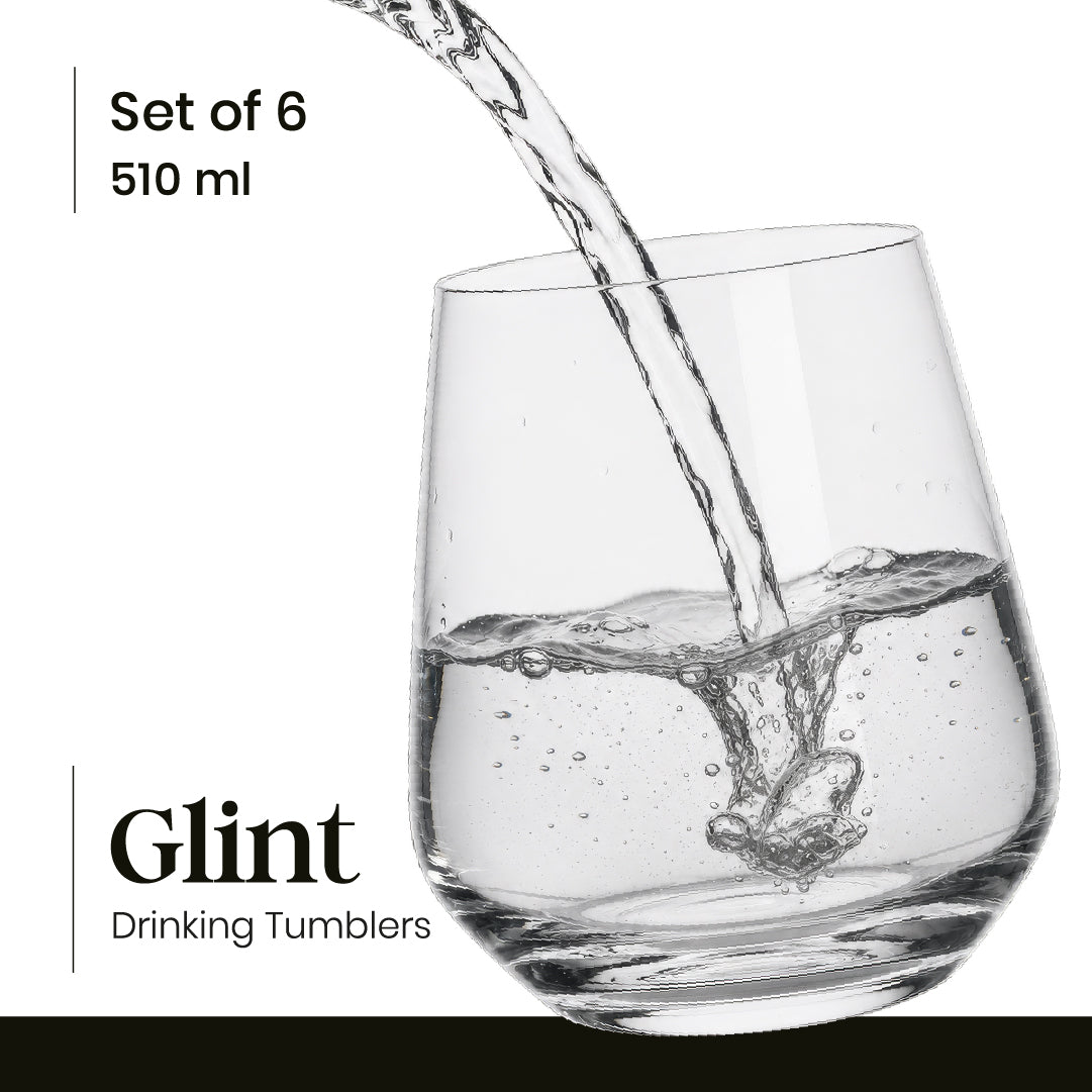 Set 6 vasos cortos- Glint (510 ml)