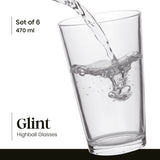 Set 6 vasos altos - Glint (470 ml)