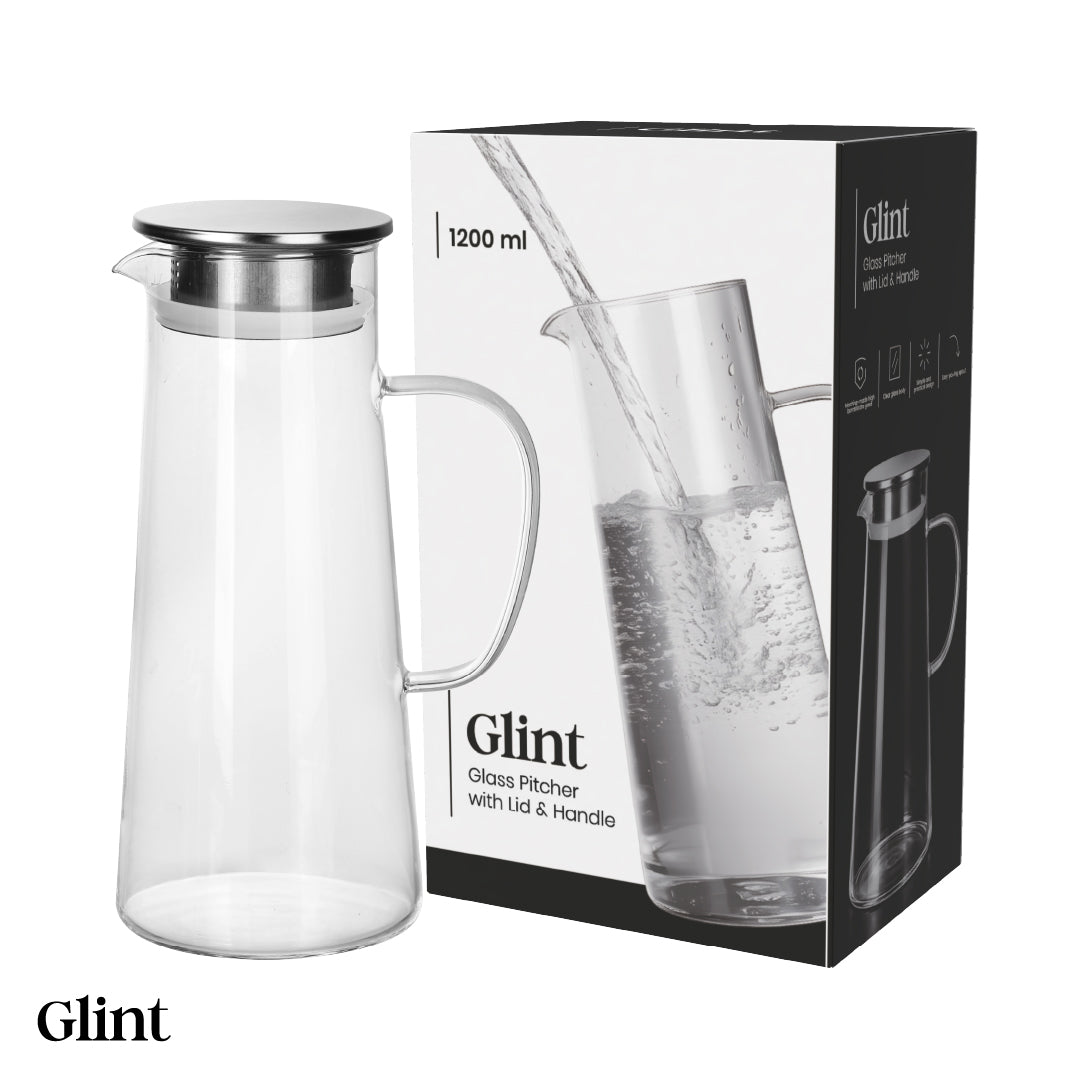 Jarro de agua de vidrio - Glint (1.2 L)