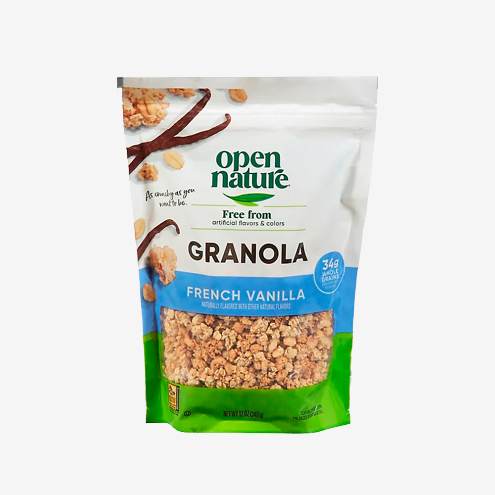 Granola Vainilla Francesa Open Nature 340 g