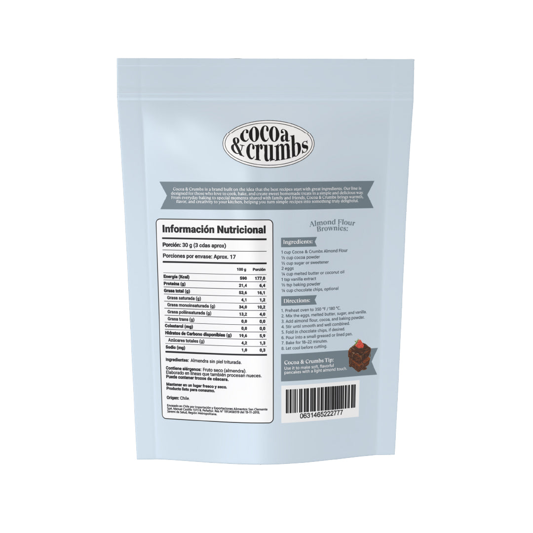 Harina de Almendras Cocoa & Crumbs 500 g
