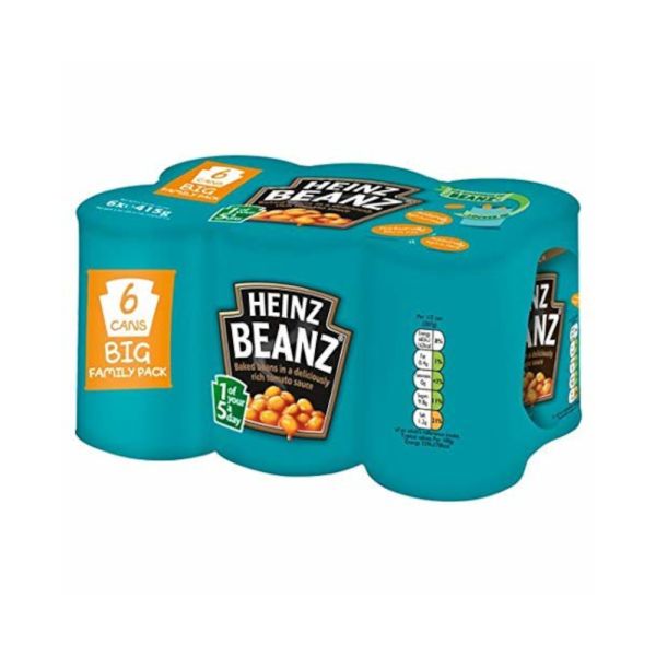 Porotos Horneados Heinz 6 x 415 g