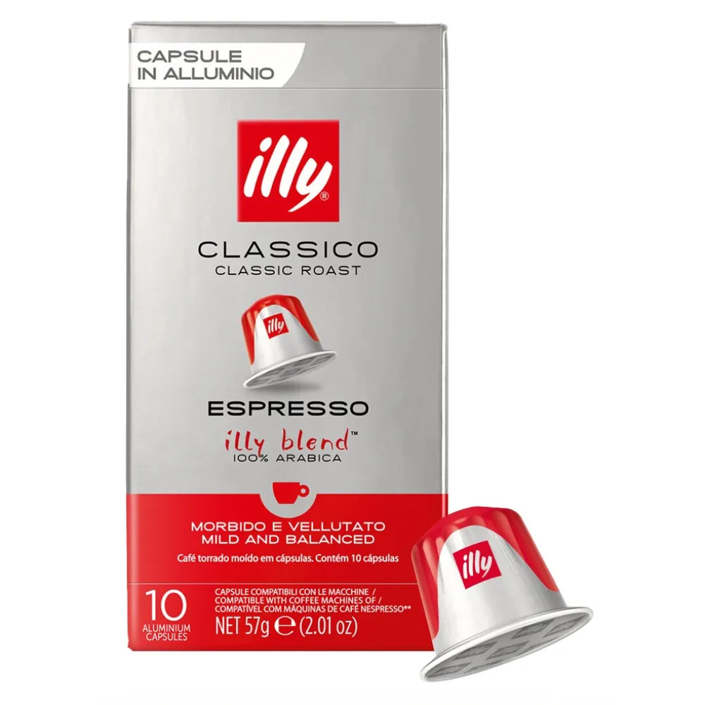 Café en Cápsulas para Nespresso Clasico Illy 57 g