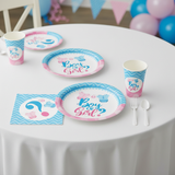 Set Decoración Fiesta Boy or Girl? 30 Personas 1 un
