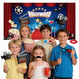 Set Decoración Fiesta Movie Theme 30 Personas 1 un