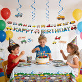 Set Decoración Fiesta Transportation Theme 24 Personas 1 un