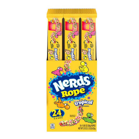 Masticables Rope Tropical Nerds 24 x 26 g